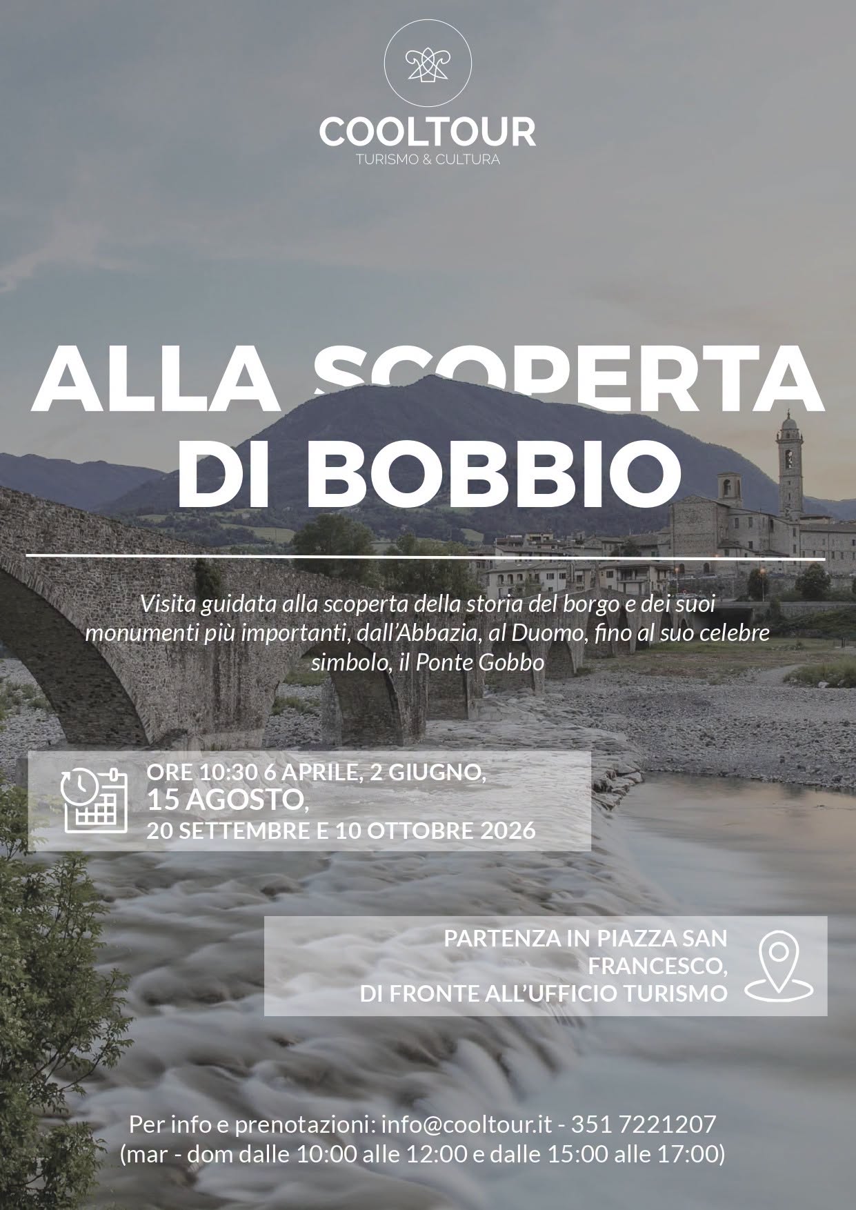 Locandina di Alla scoperta di Bobbio