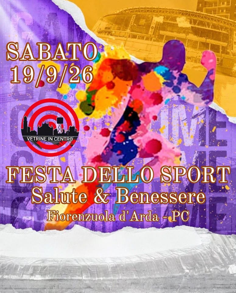 Affiche de Festa dello Sport Salute & Benessere 2026