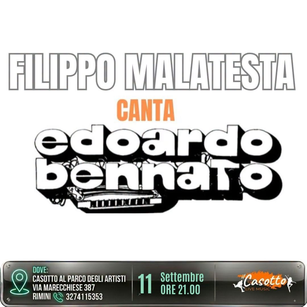 Affiche de Filippo Malatesta canta Edoardo Bennato