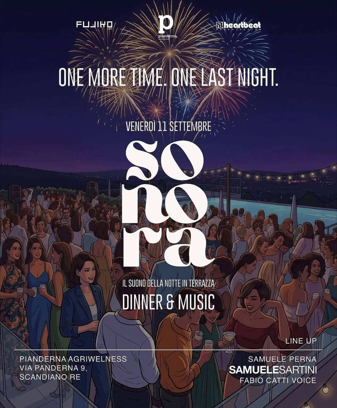 Affiche de Il suono della notte in terrazza