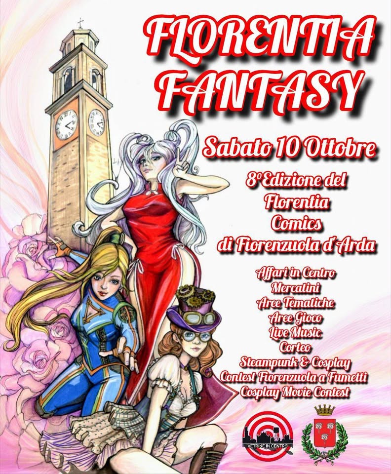 Affiche de Florentia Fantasy 2026 - 8ª Edizione del Florentia Comics