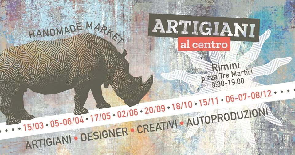 Plakat von Artigiani al Centro