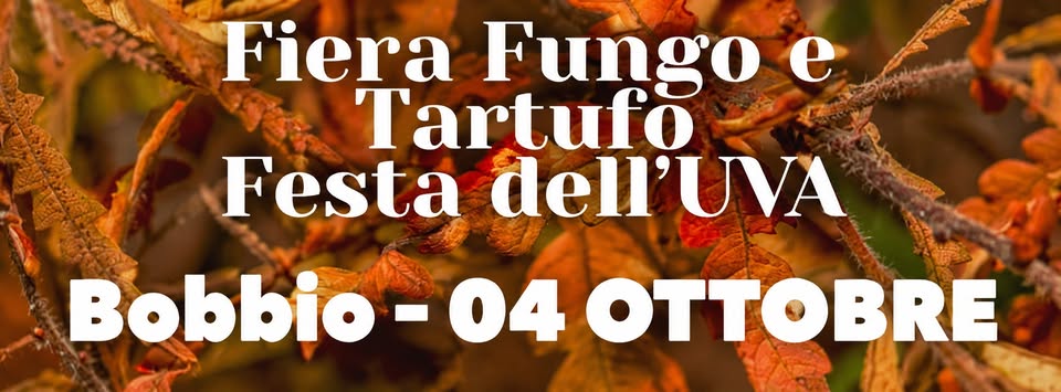 Plakat von Sagra del fungo e del tartufo e Festa dell'uva