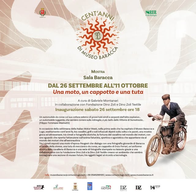 Locandina di Cavalli Vapore. Una moto, un cappotto e una tuta