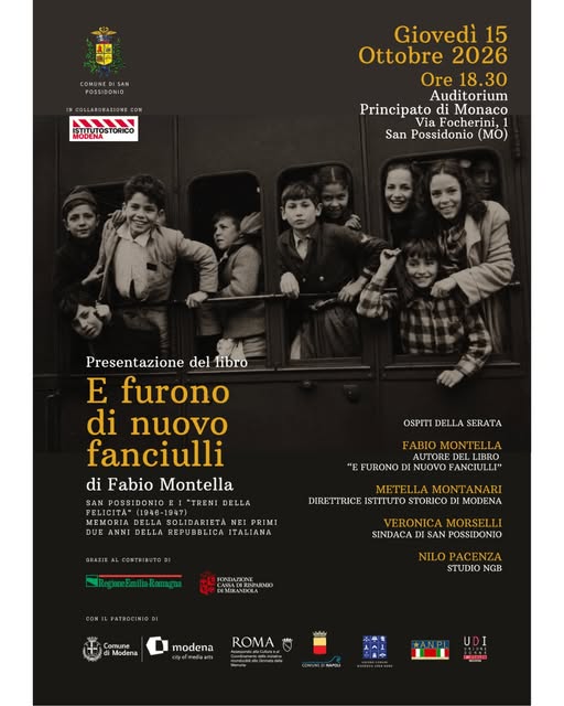 Plakat von Presentazione del libro "E furono di nuovo fanciulli" di Fabio Montella