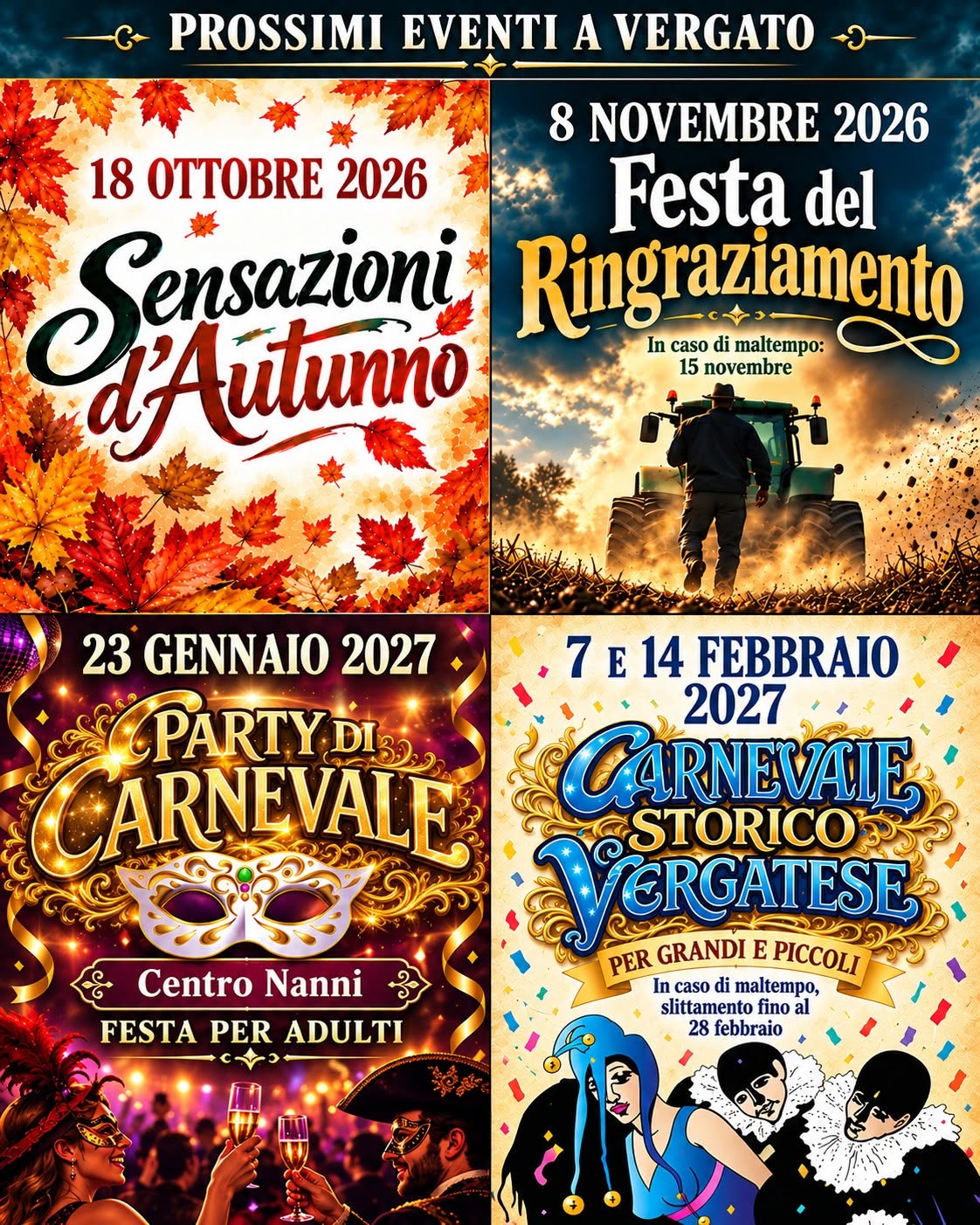 Plakat von Sensazioni d'Autunno