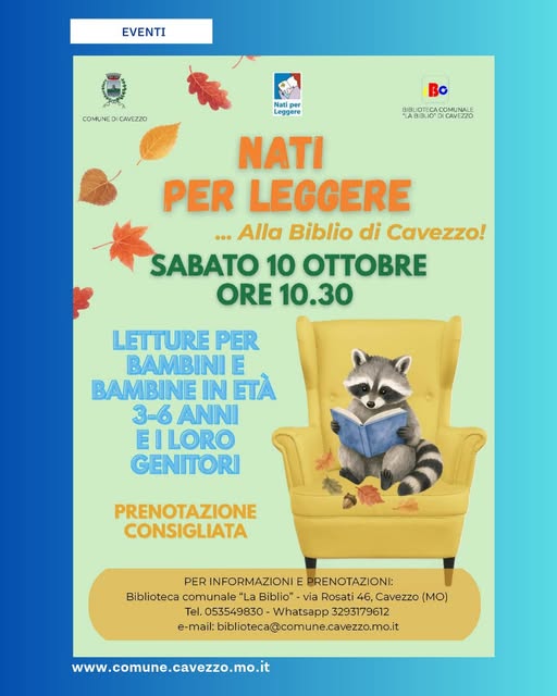 Locandina di Nati per Leggere
