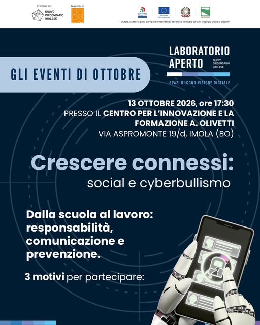 Plakat von Crescere connessi: social e cyberbullismo