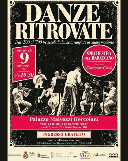 Plakat von Danze ritrovate
