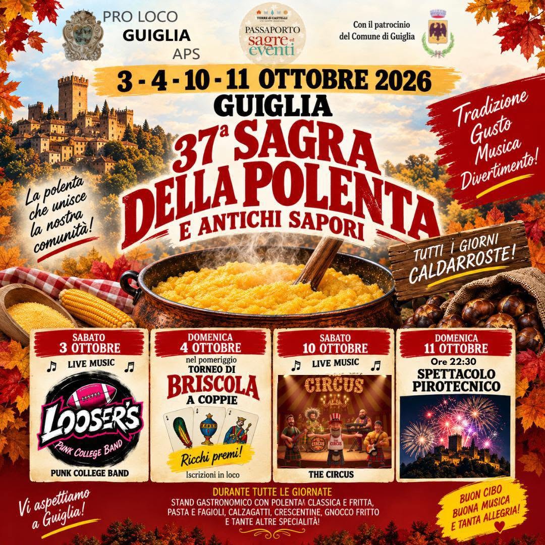 Locandina di 37ª Sagra della Polenta e degli antichi sapori