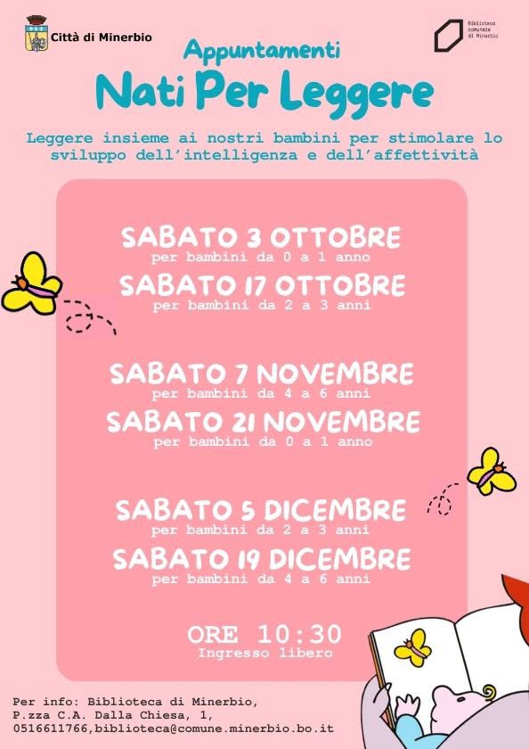 Locandina di Nati Per Leggere - 17 ottobre