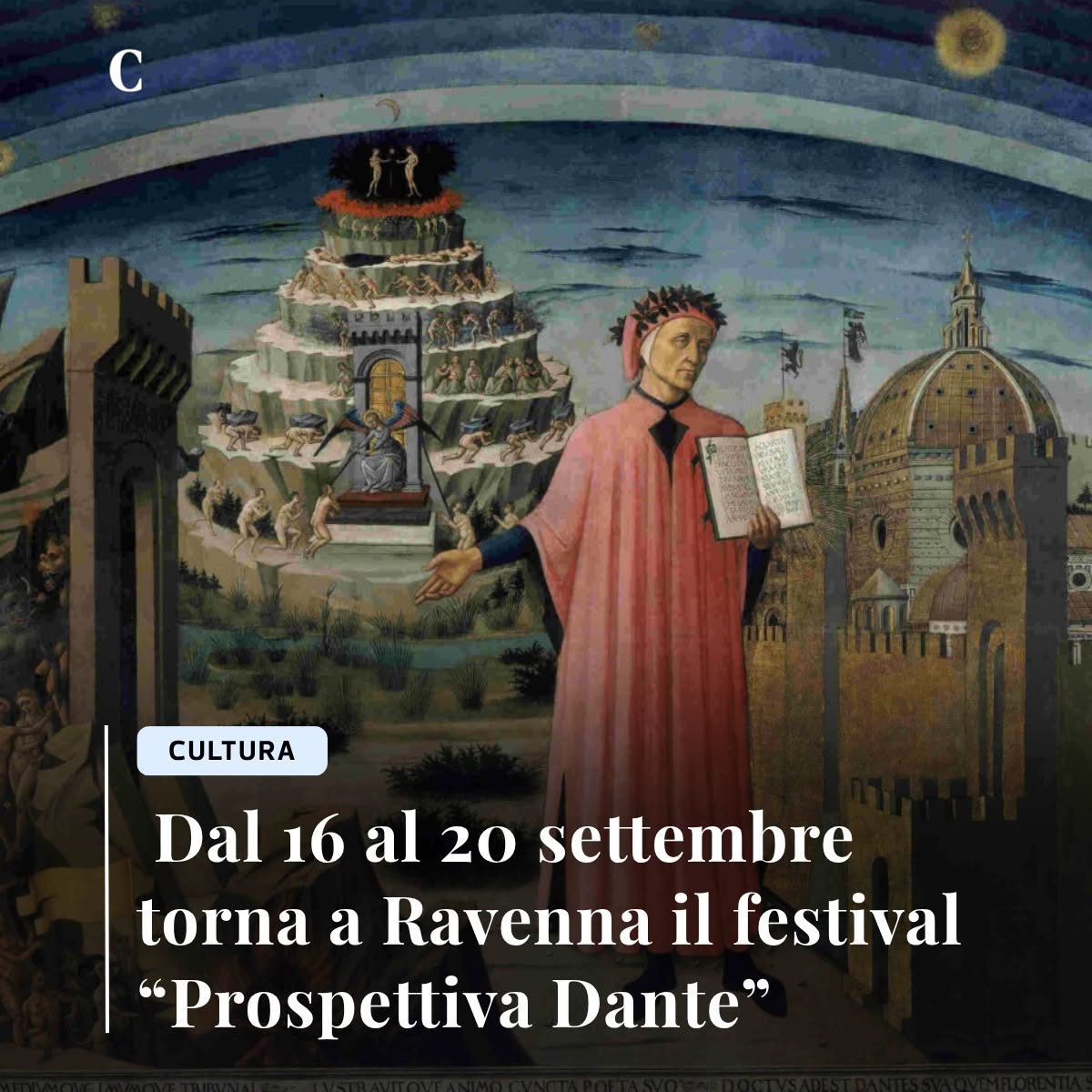 Affiche de Prospettiva Dante