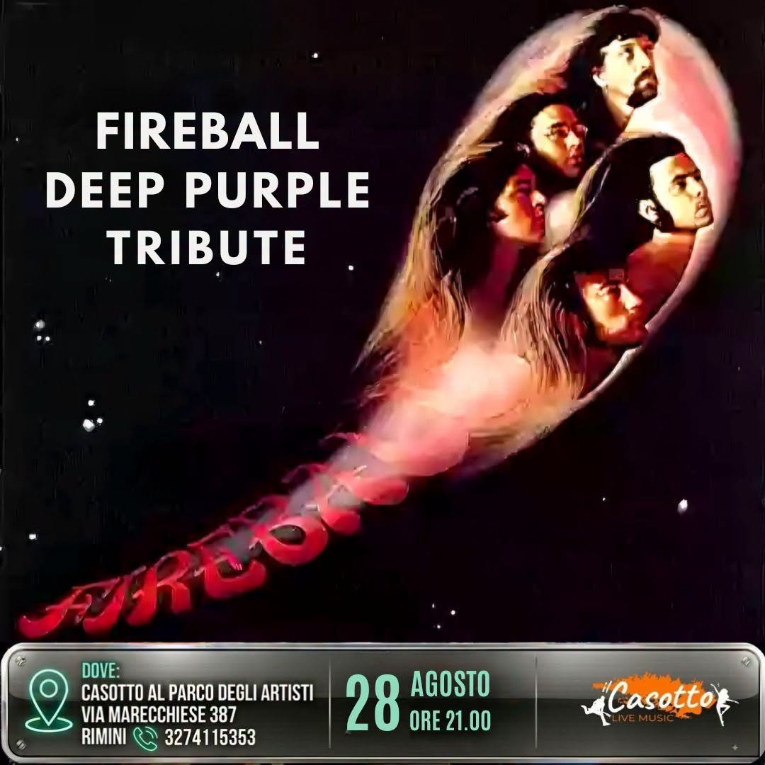 Affiche de Fireball Deep Purple Tribute